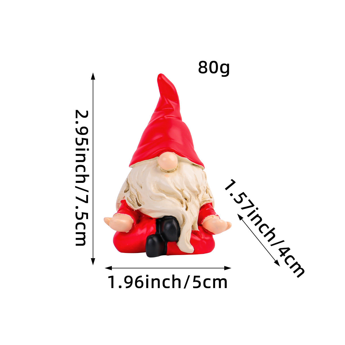 Christmas Gnome Figurines for Whimsical Home Decor