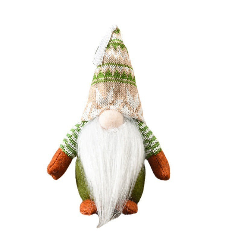 Christmas Elf Doll – Cozy Faceless Tabletop Decor