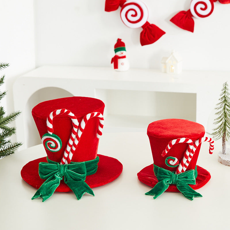 Christmas Santa Hat Decoration for Festive Displays
