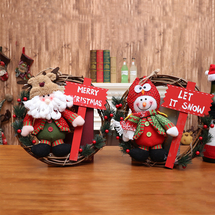 Christmas Wreath for Festive Door, Window & Shop Decor