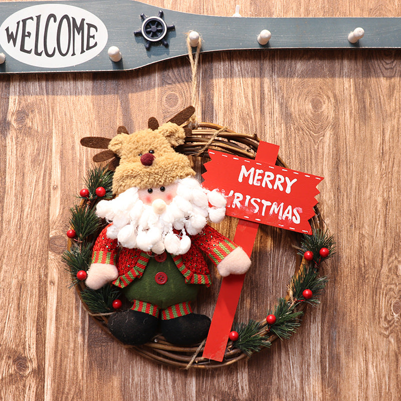 Christmas Wreath for Festive Door, Window & Shop Decor