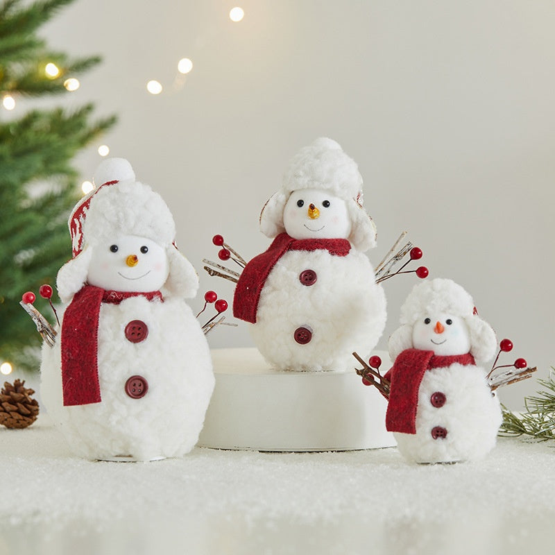 Christmas Snowman Decoration for Warm Holiday Displays