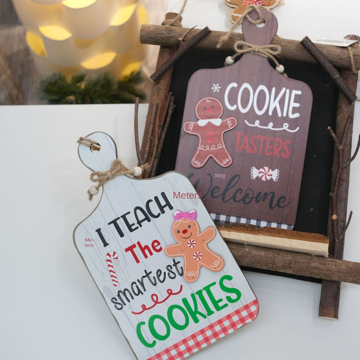 Christmas Gingerbread Decor for Cozy Holiday Door Charm