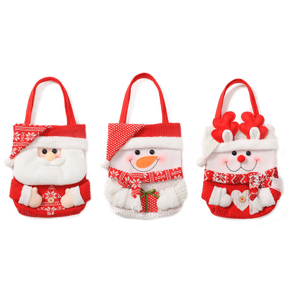 Christmas Gift Bags — Reusable Holiday Treat Decor