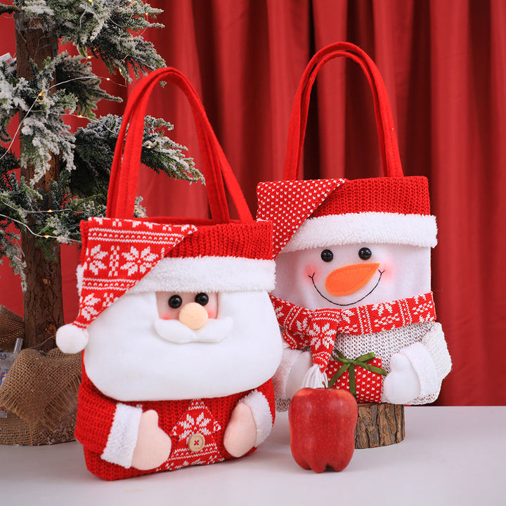 Christmas Gift Bags — Reusable Holiday Treat Decor