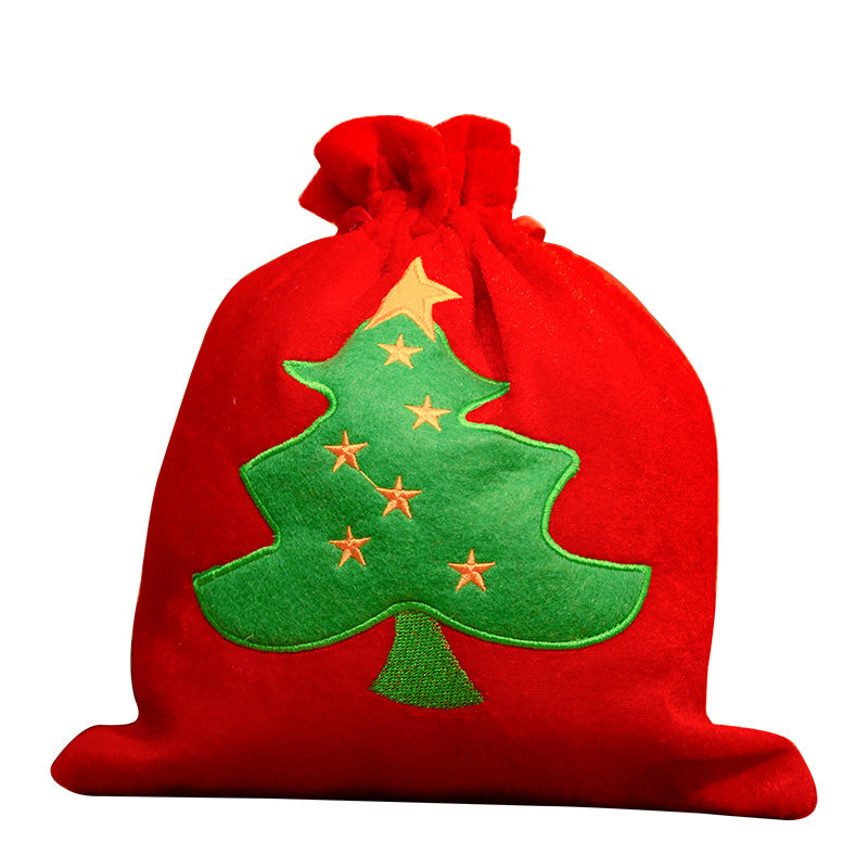 Christmas Gift Bags: Reusable Velvet Holiday Wrap