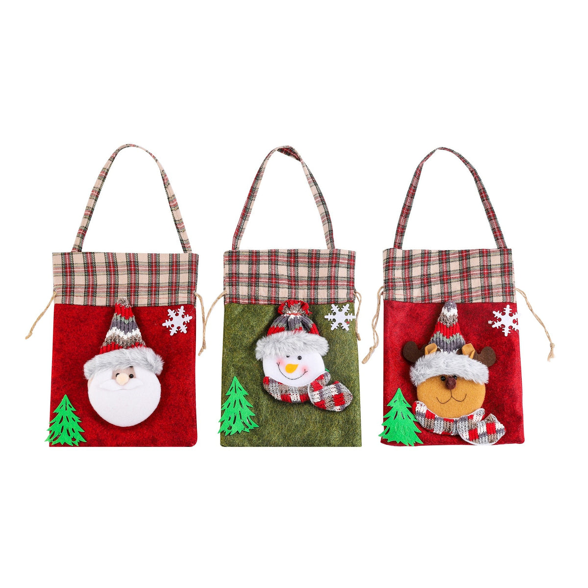Christmas Gift Bag for Charming Reusable Holiday Giving