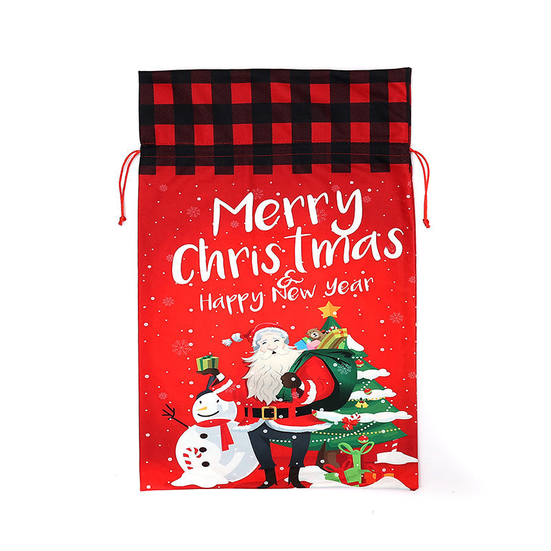Large Christmas Gift Bag for Candy, Toys and Gifts