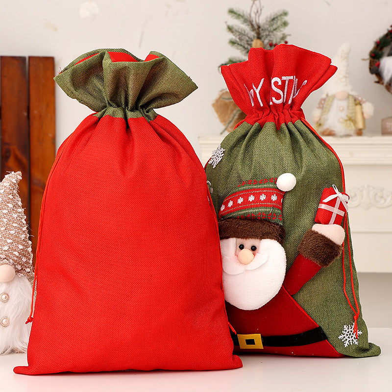 Christmas Gift Bags: Reusable Character Treat Pouches