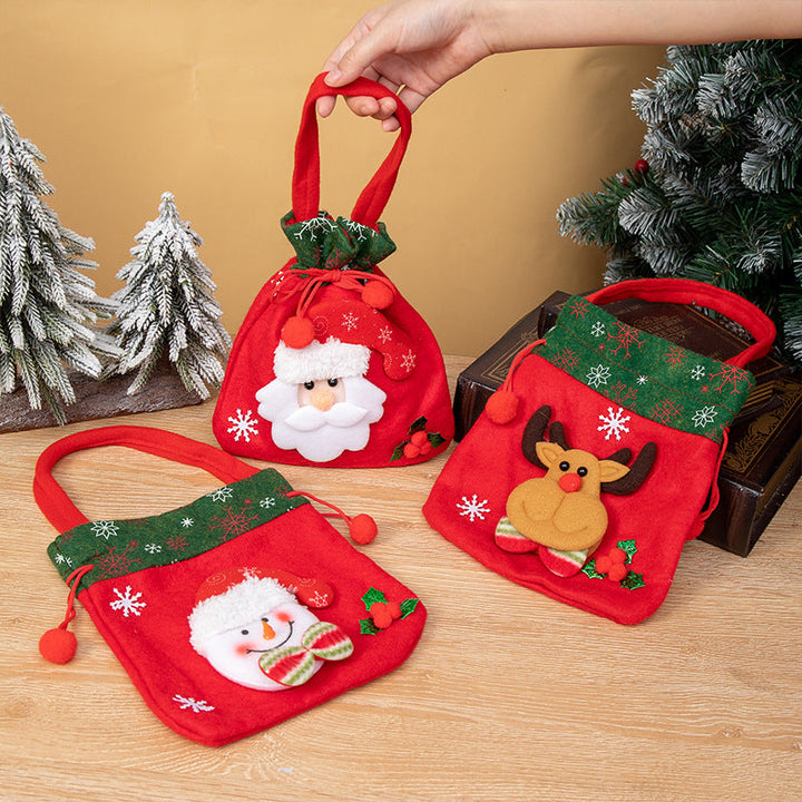 Christmas Gift Bag for Festive Reusable Gift Giving