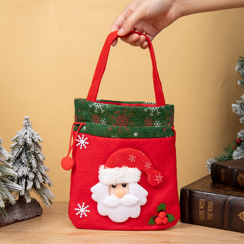 Christmas Gift Bag for Festive Reusable Gift Giving