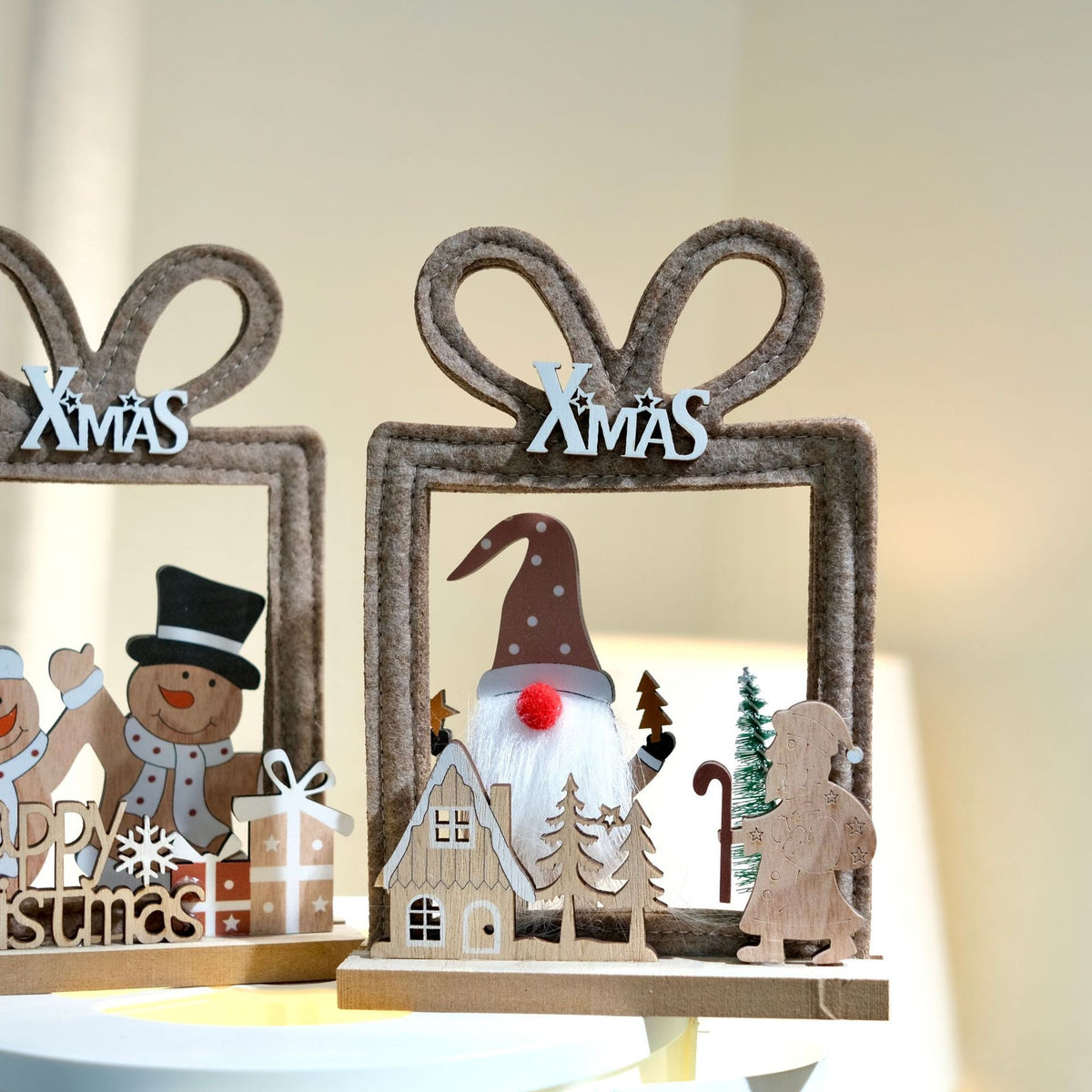 Christmas Tabletop Ornaments for Festive Atmosphere