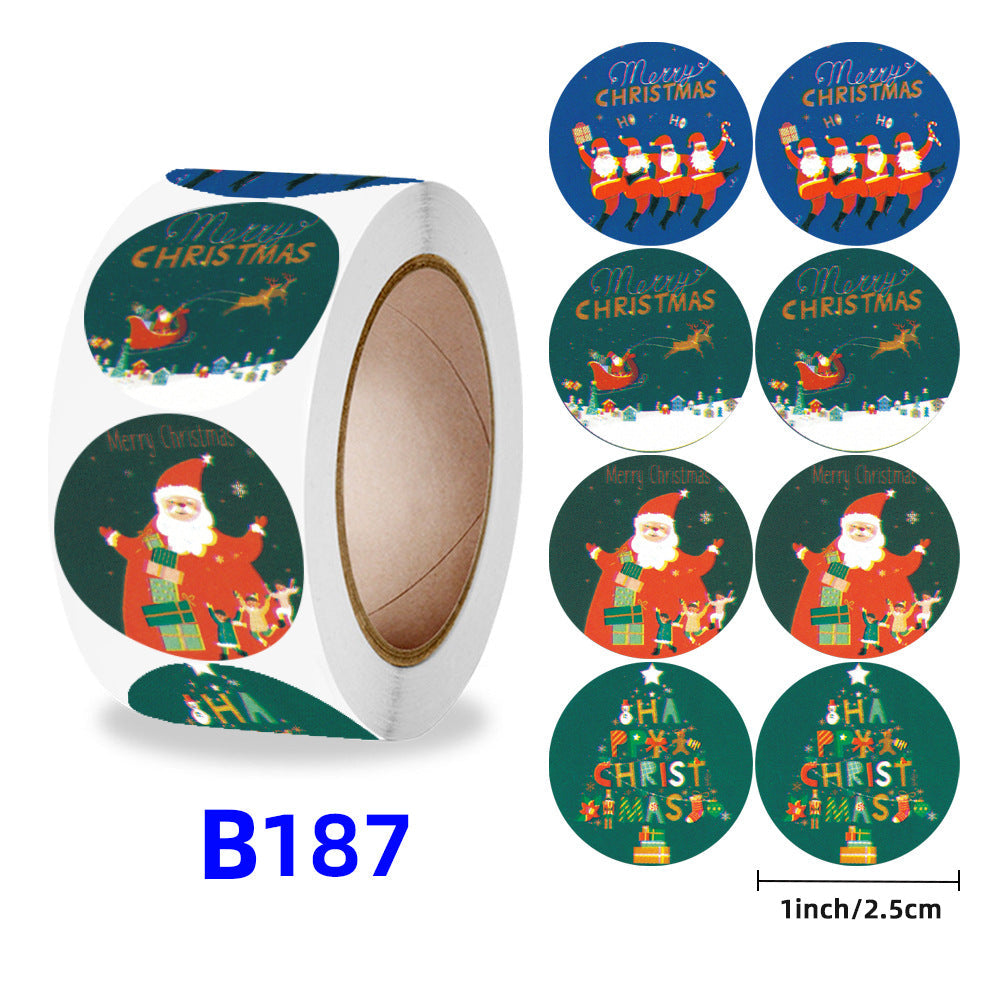 Christmas Gift Stickers for Festive Gift Wrapping