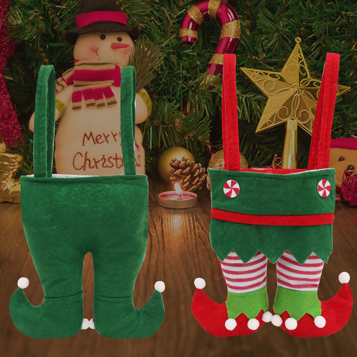 Christmas Elf Gift Bag for Festive Reusable Giving