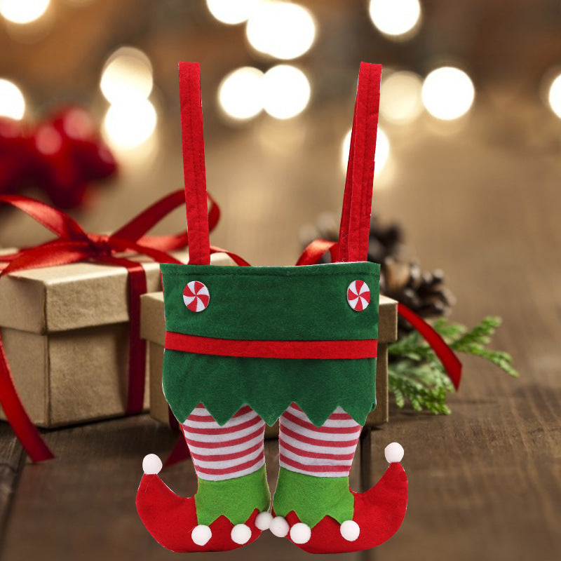 Christmas Elf Gift Bag for Festive Reusable Giving