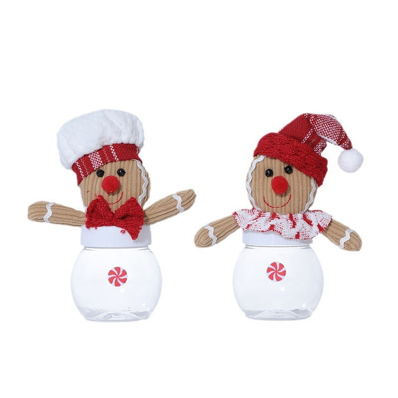 Christmas Gingerbread Candy Jar Festive Centerpiece