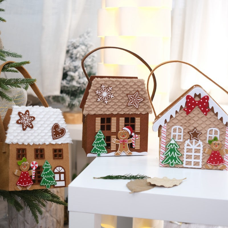 Christmas Gingerbread Tote Bag for Festive Gifting
