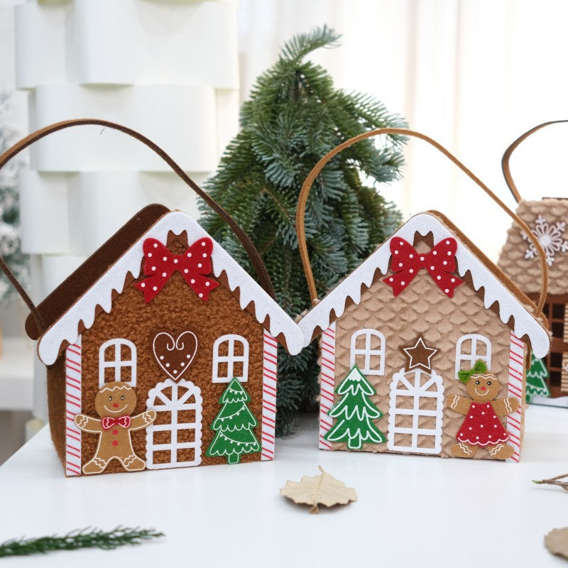 Christmas Gingerbread Tote Bag for Festive Gifting