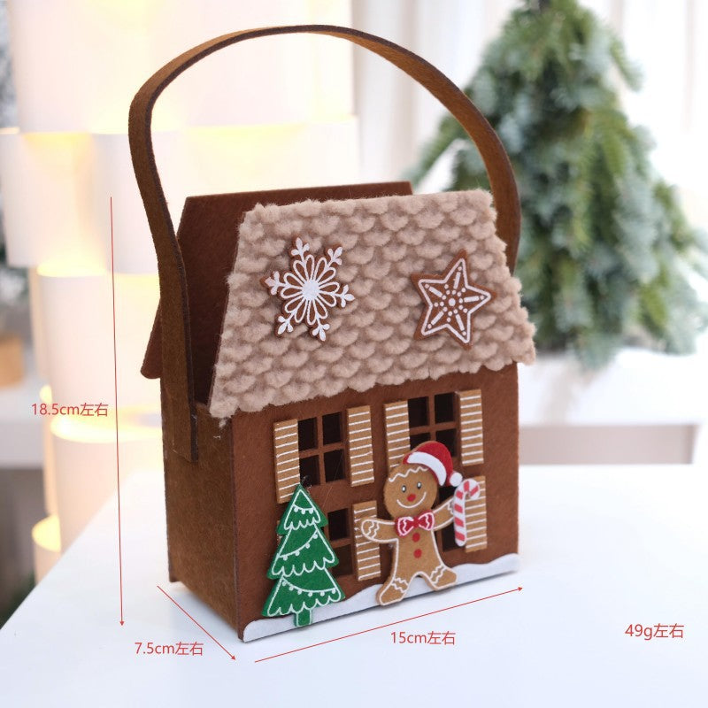 Christmas Gingerbread Tote Bag for Festive Gifting