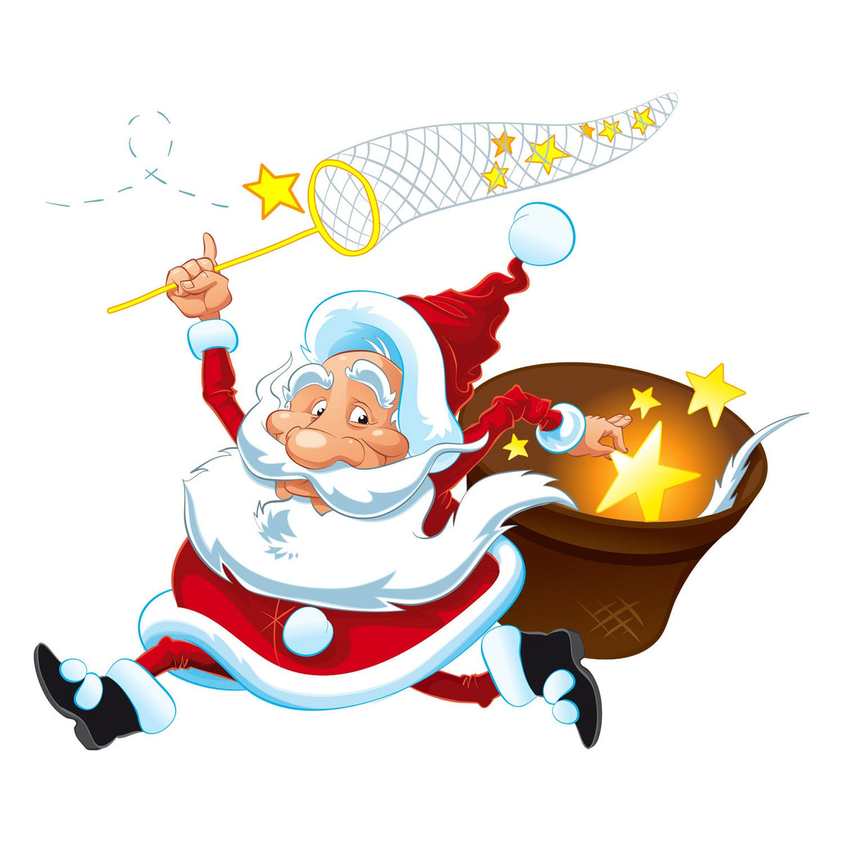 Christmas Glow-in-the-Dark Light Switch Wall Sticker