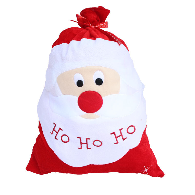 Christmas Velvet Gift Bag for Festive Gift Displays