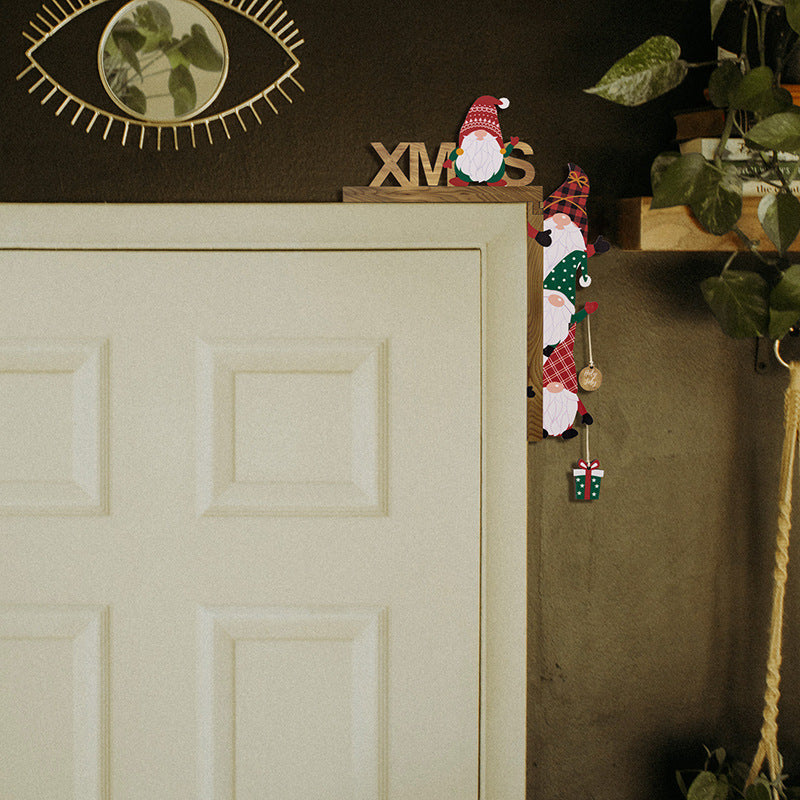 Christmas Doorway Decor for a Whimsical Holiday Entryway