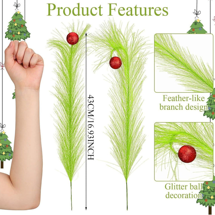 Christmas Elf Branch Decoration for Festive DIY Displays