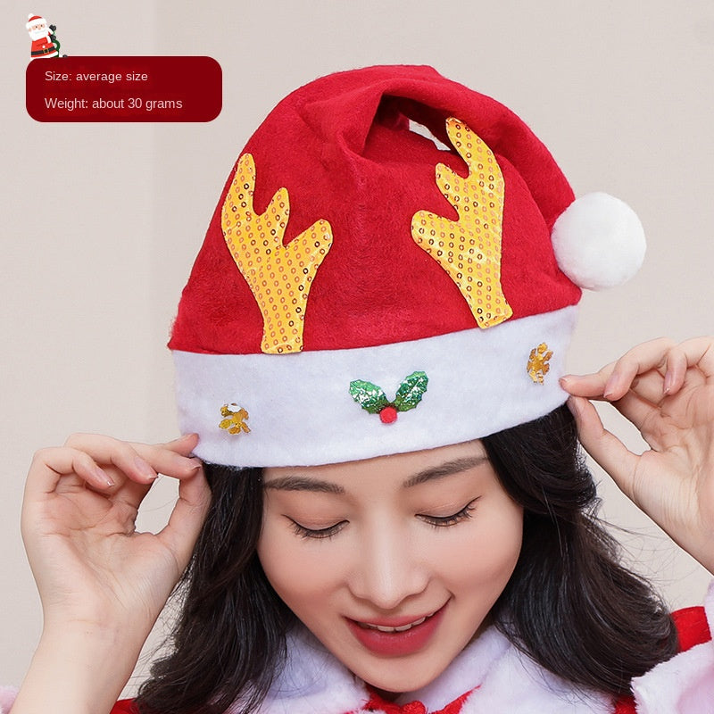 Christmas Santa Hats for Family Holiday Photos & Parties