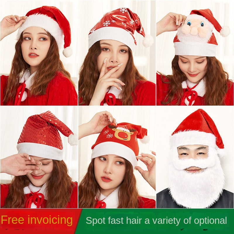 Christmas Santa Hats for Family Holiday Photos & Parties