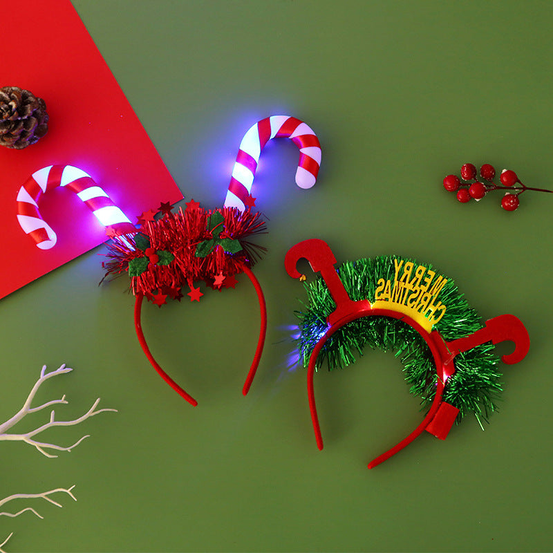 Holiday Headband — Light-Up Christmas Party Style