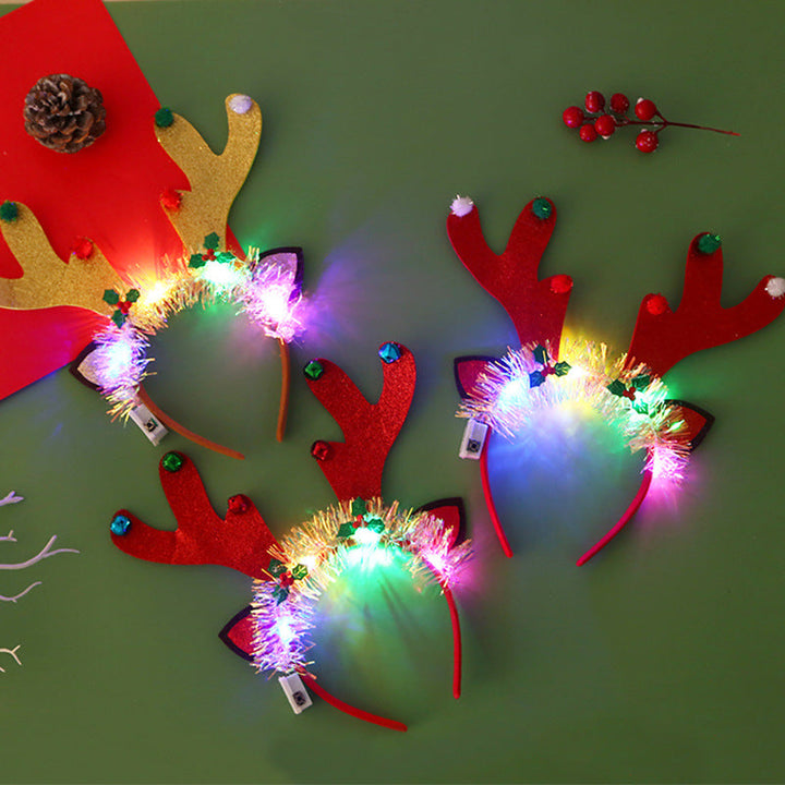 Holiday Headband — Light-Up Christmas Party Style