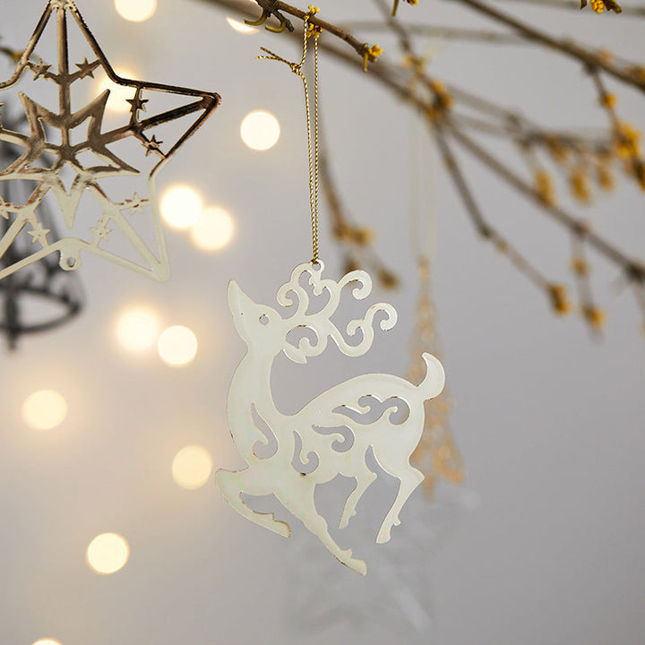 Metal Christmas Ornaments for Elegant Holiday Decor