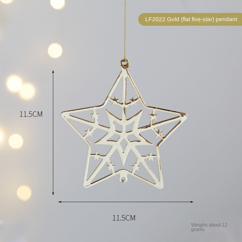 Metal Christmas Ornaments for Elegant Holiday Decor