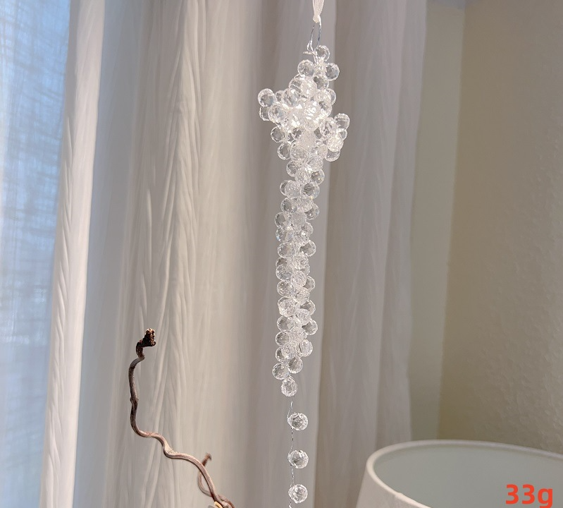 Christmas Snowflake Ornaments for Elegant Tree Sparkle
