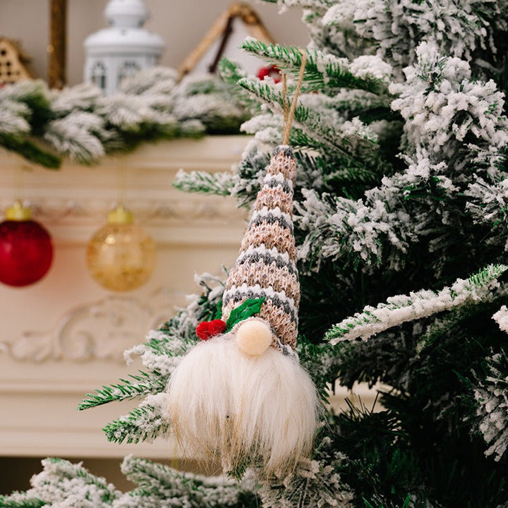 Christmas Gnome Ornament With Cozy Festive Tree Charm