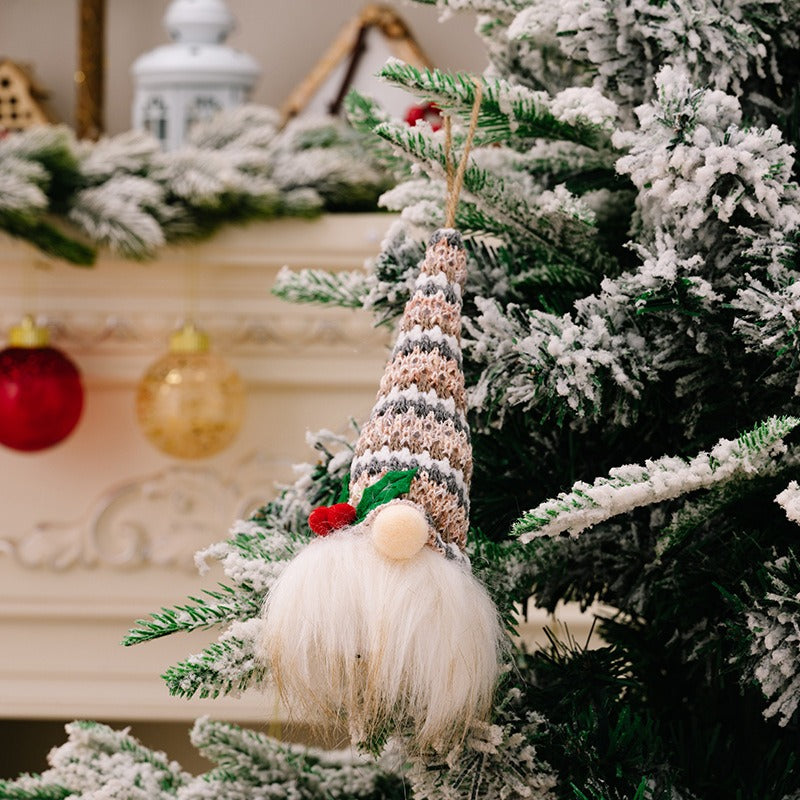 Christmas Gnome Ornament With Cozy Festive Tree Charm