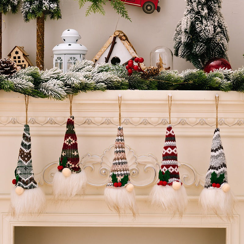 Christmas Gnome Ornament With Cozy Festive Tree Charm