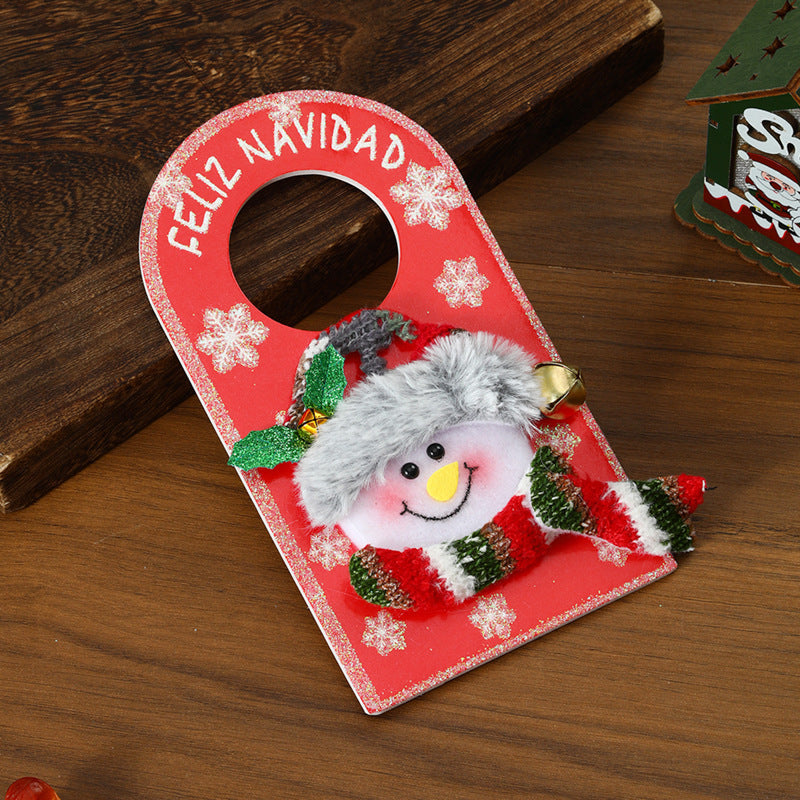 Christmas Door Hanger for a Cheerful Feliz Navidad Welcome
