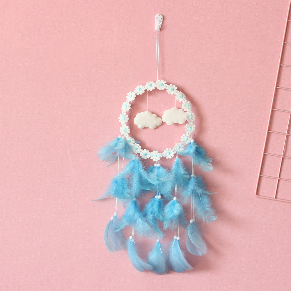 Dream Catcher Light String for Cozy Boho Bedroom Decor