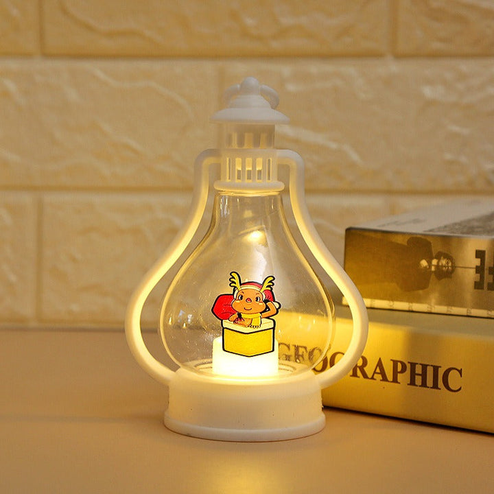 Christmas LED Lantern Window Light for Kids Rooms