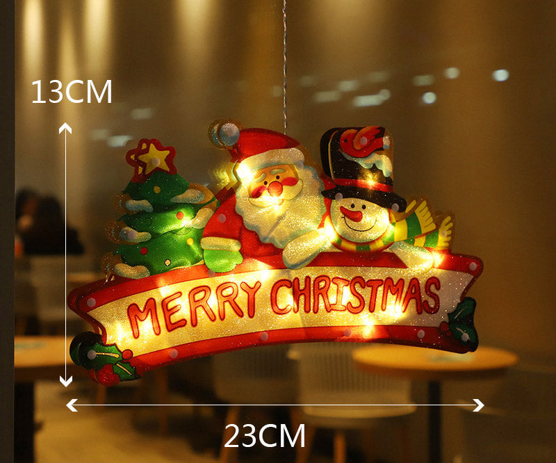 Christmas Window Lights for Colorful Holiday Displays