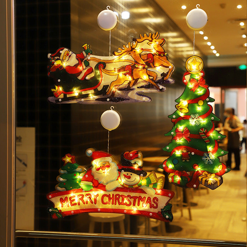 Christmas Window Lights for Colorful Holiday Displays