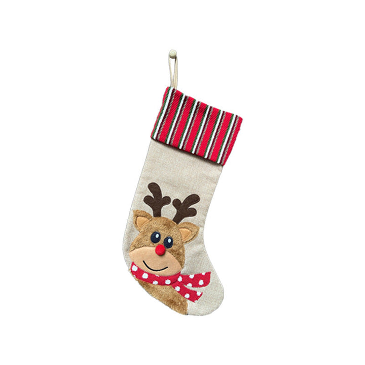 Christmas Stocking Set of 4 for Festive Mantels