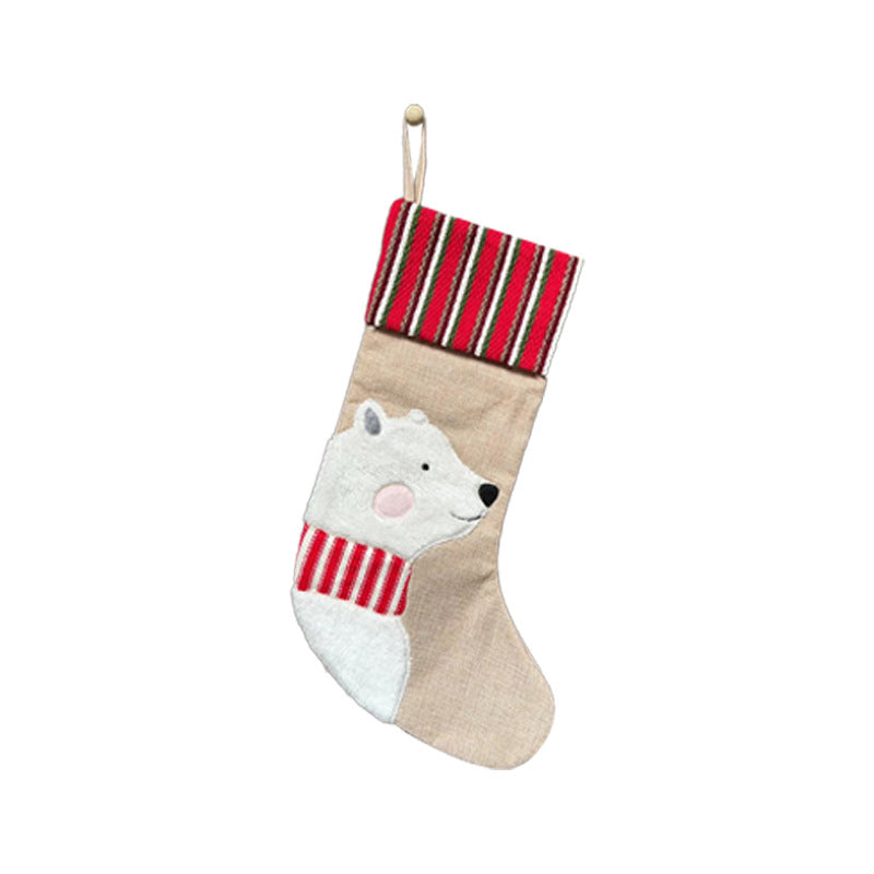 Christmas Stocking Set of 4 for Festive Mantels