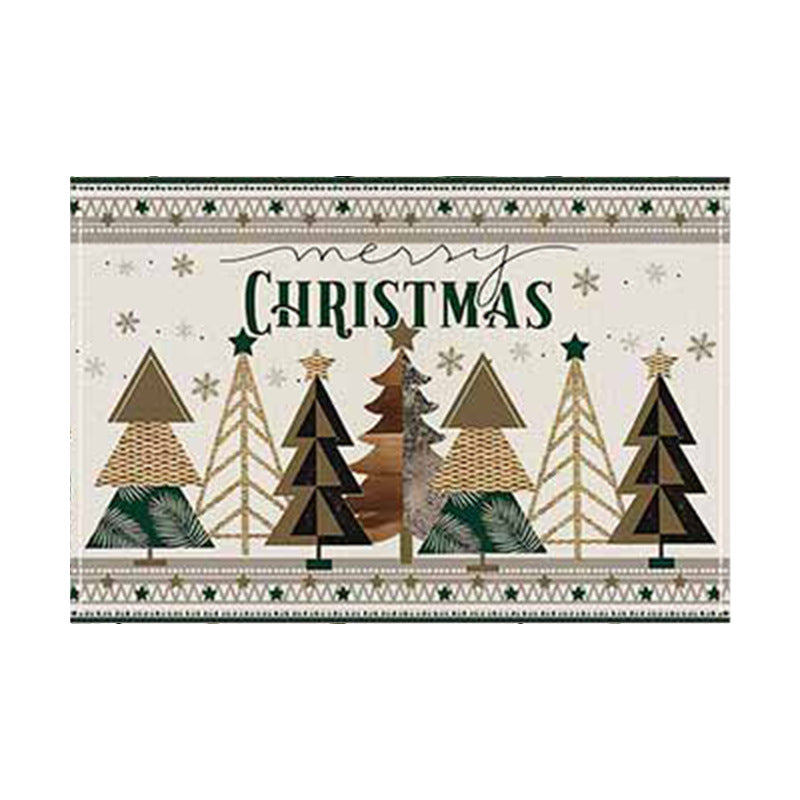 Christmas Linen Placemats for Festive Table Settings