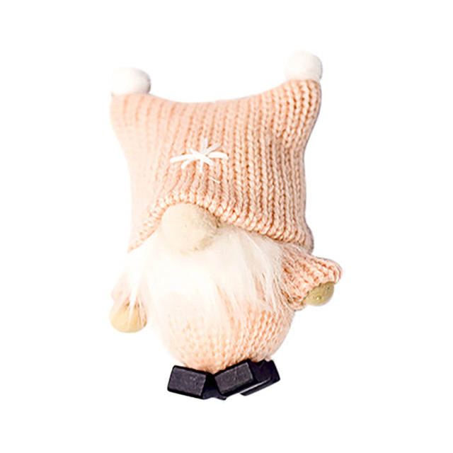 Christmas Gnome Plush Doll Ornament for Cozy Decor