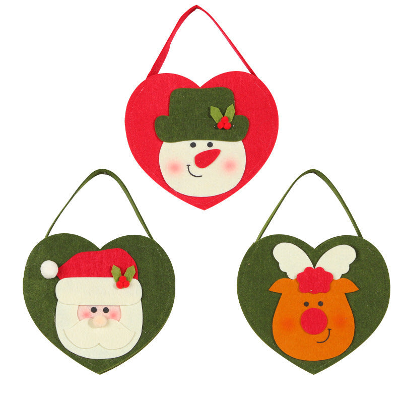 Christmas Apple Handbag for Kids | Festive Candy Bag
