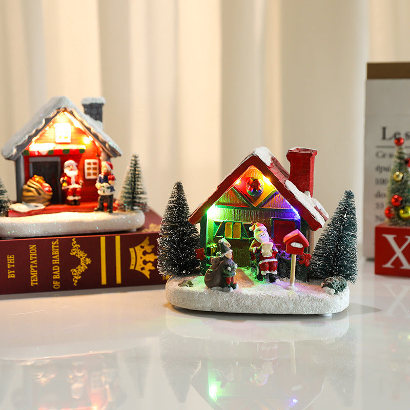 Christmas Village House Light – Festive Table Decor