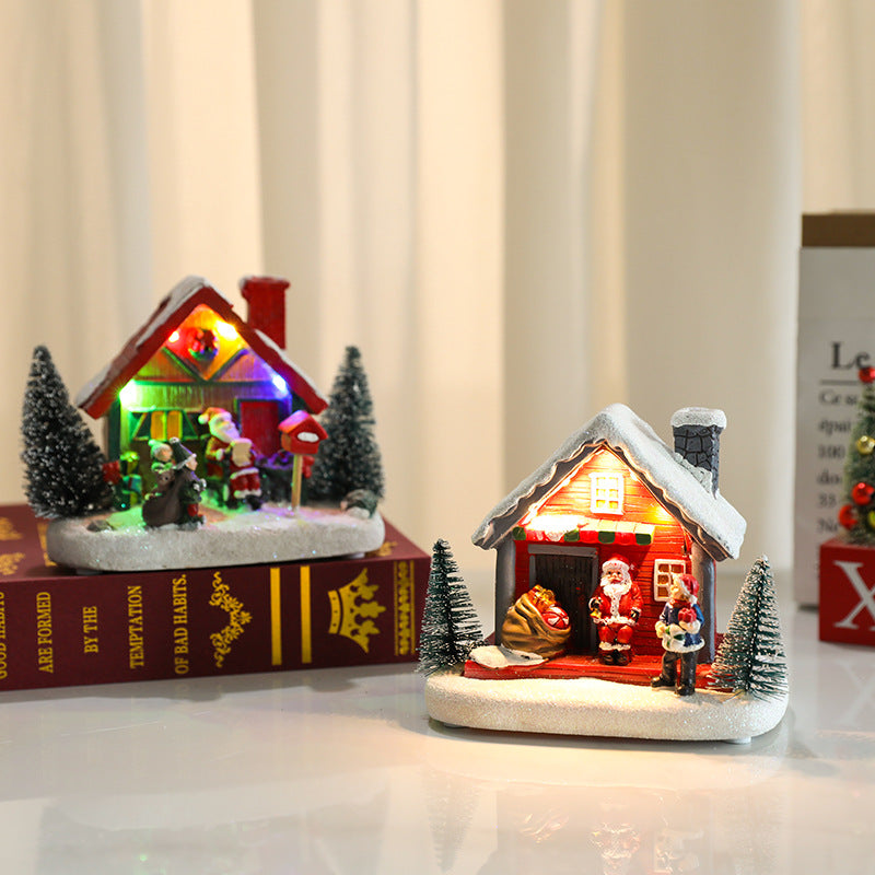 Christmas Village House Light – Festive Table Decor