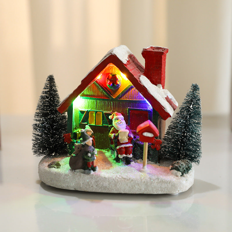 Christmas Village House Light – Festive Table Decor